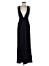 Topshop 100% Polyester Black Jumpsuit Size 6 - photo 1