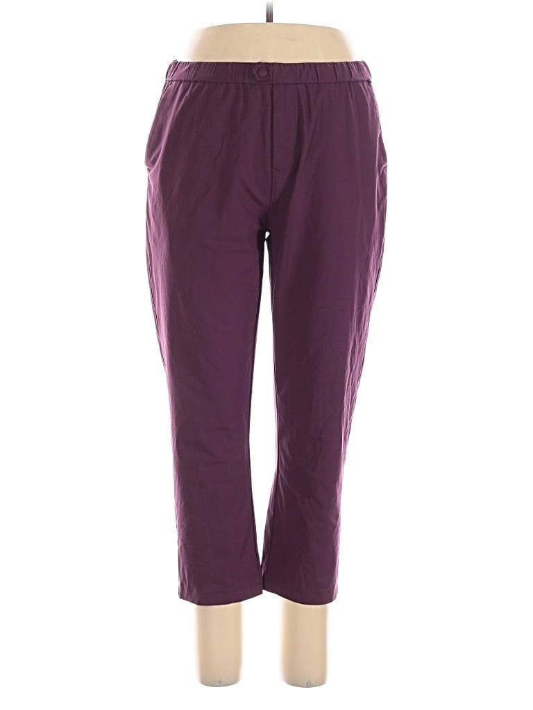 Pre-owned Tracksmith Casual Pants In Purple