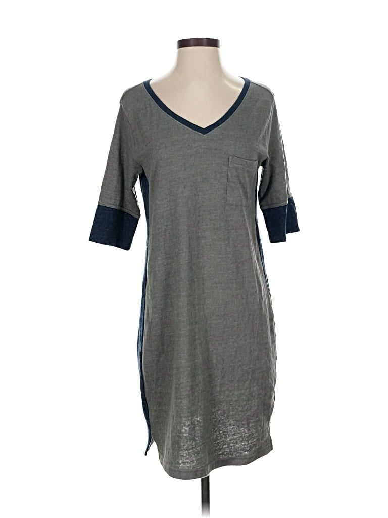 Pre-owned Prana Casual Dress In Gray