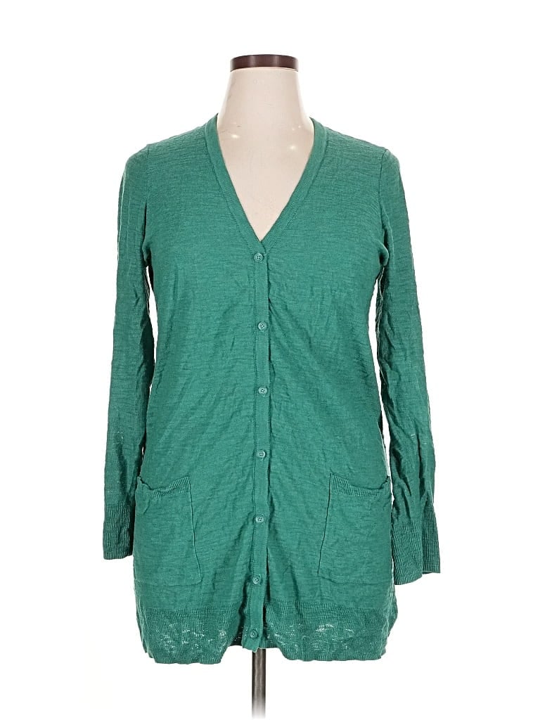 Pre-owned Torrid Cardigan Sweater In Green