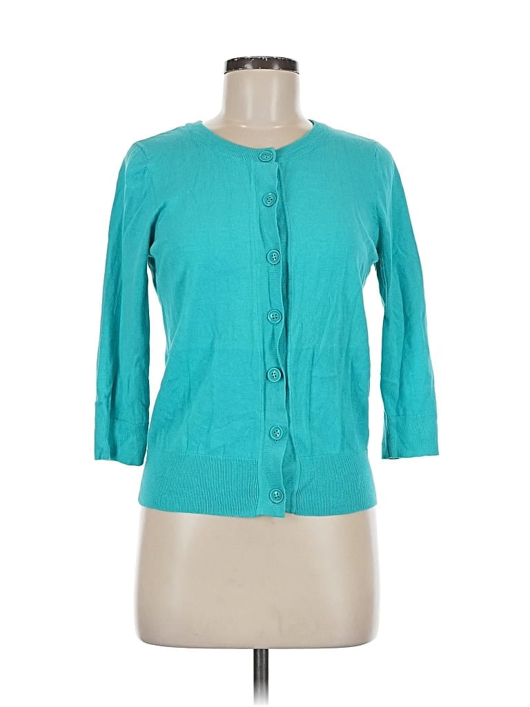 Pre-owned Stylus Cardigan Sweater In Blue