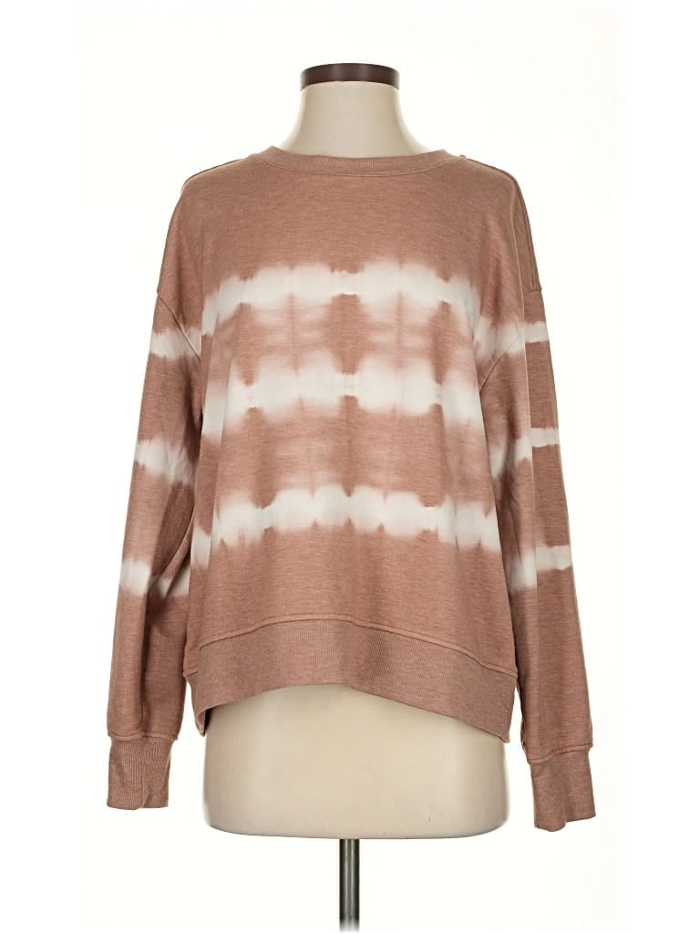 Pre-owned Grace & Lace Pullover Sweater In Brown