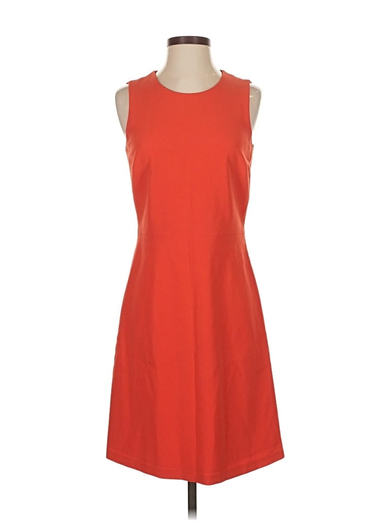 Pre-owned Theory Casual Dress In Orange