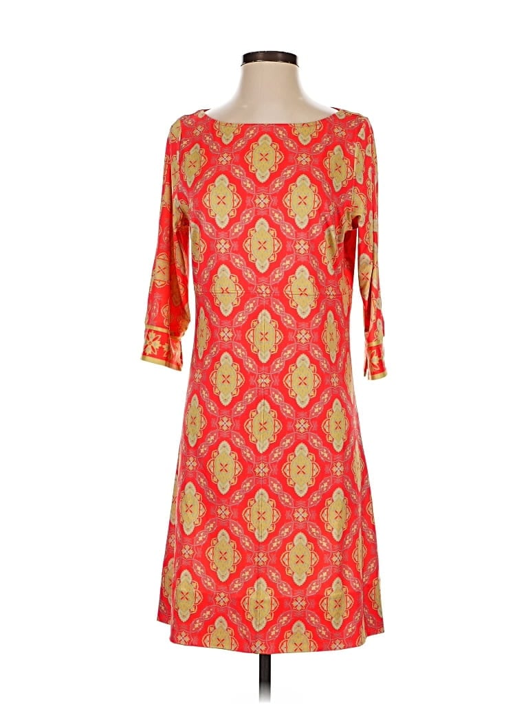 Pre-owned Gretchen Scott Designs Casual Dress In Red