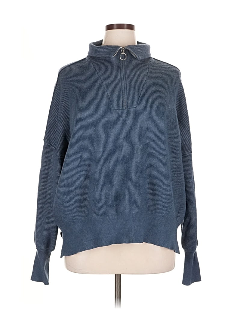 Pre-owned Unbranded Pullover Sweater In Blue