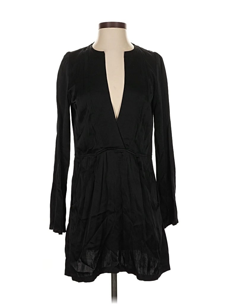 Pre-owned Reformation Cocktail Dress In Black
