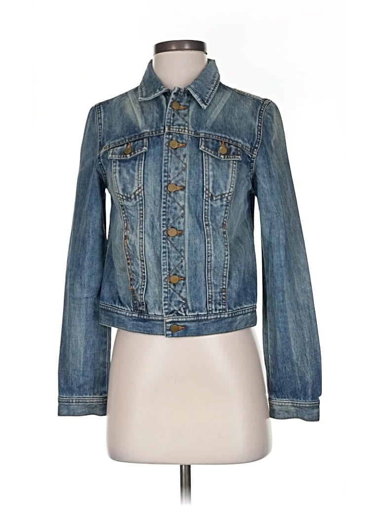 Pre-owned Maison Jules Denim Jacket In Blue
