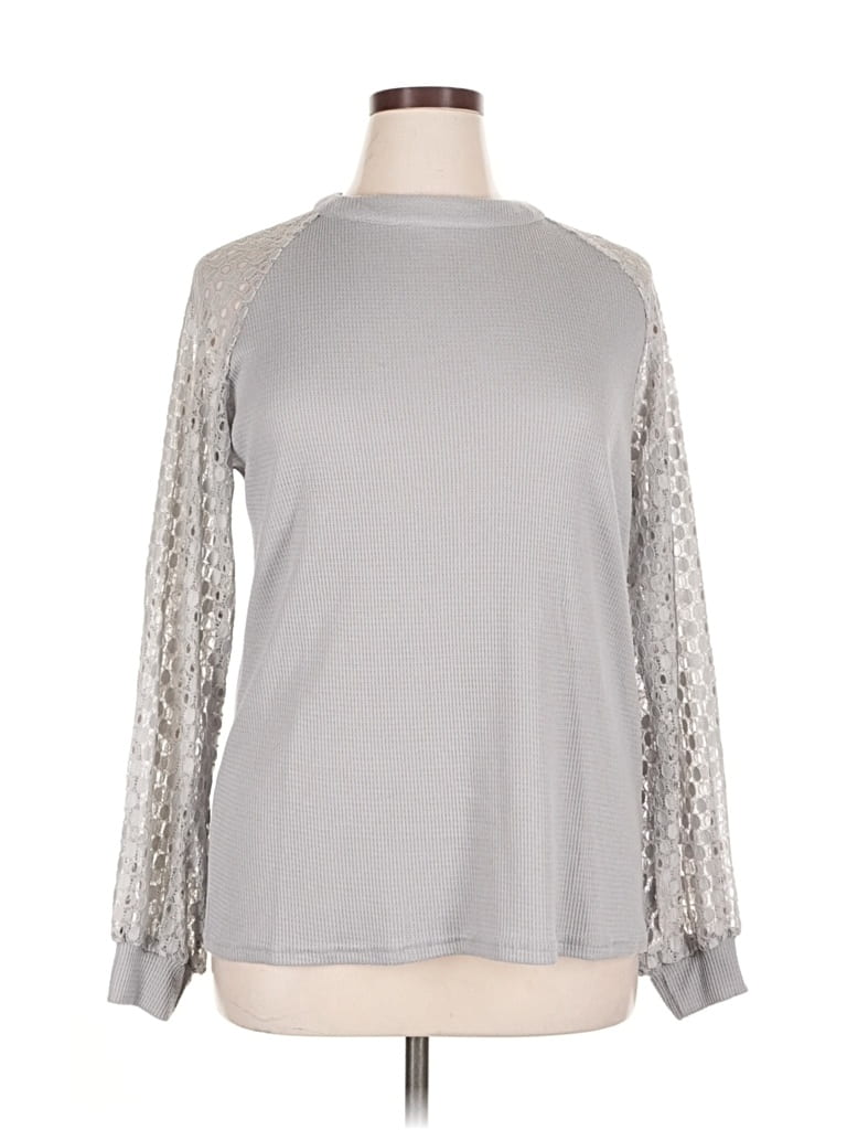 Pre-owned Miholl Sweatshirt In Gray