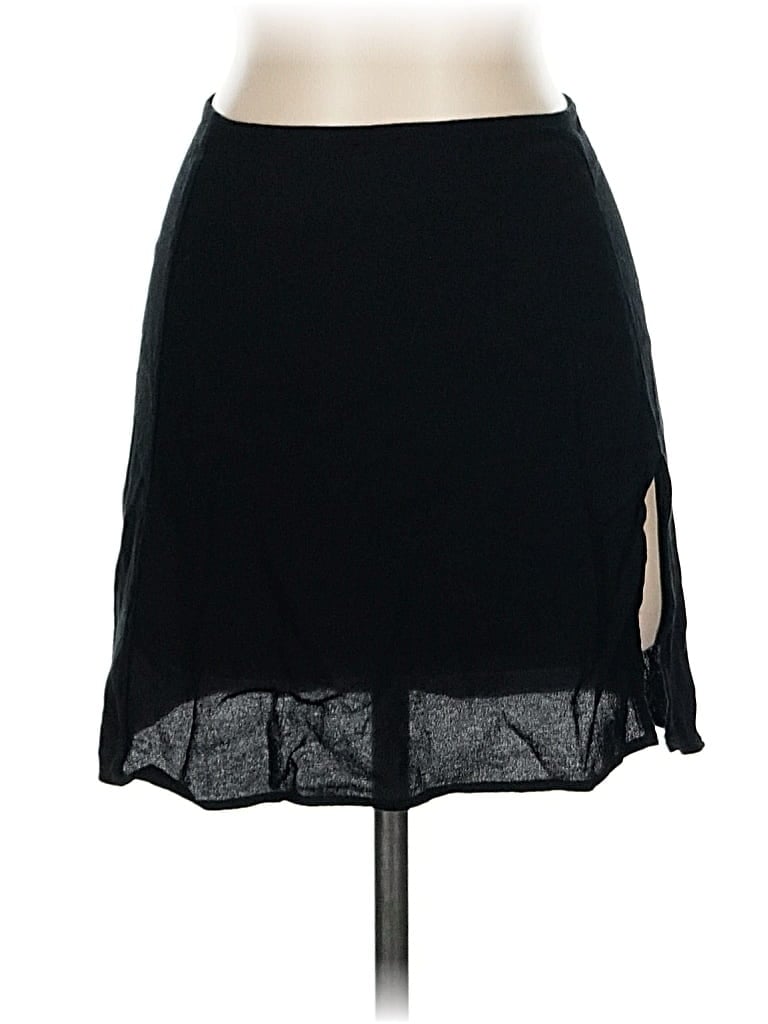 Pre-owned Reformation Casual Skirt In Black