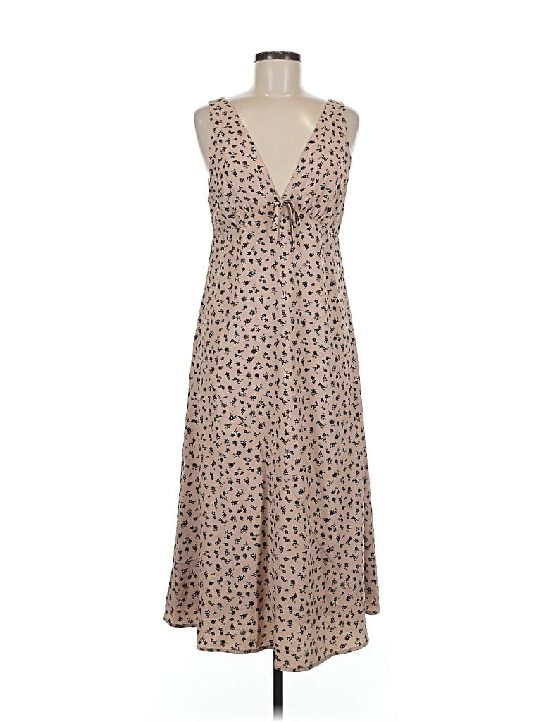 Pre-owned Chelsea28 Casual Dress In Brown