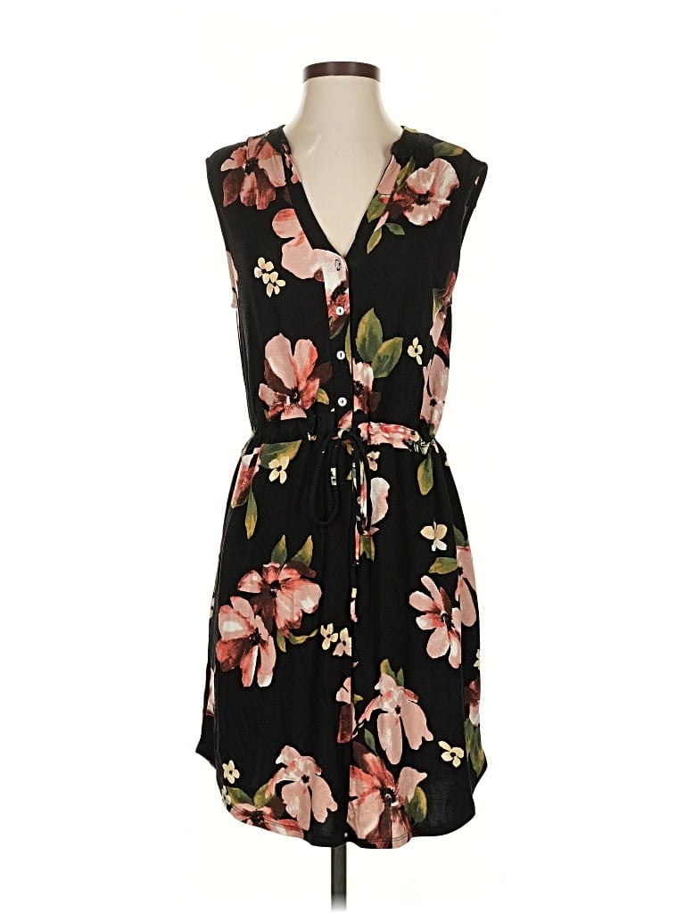 Pre-owned Loveappella Casual Dress In Black