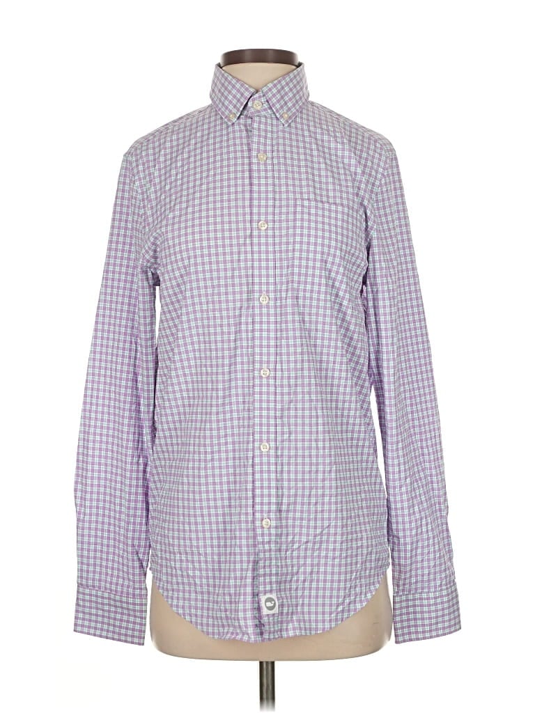 Pre-owned Vineyard Vines Performance Long Sleeve Button Down Shirt In Pink