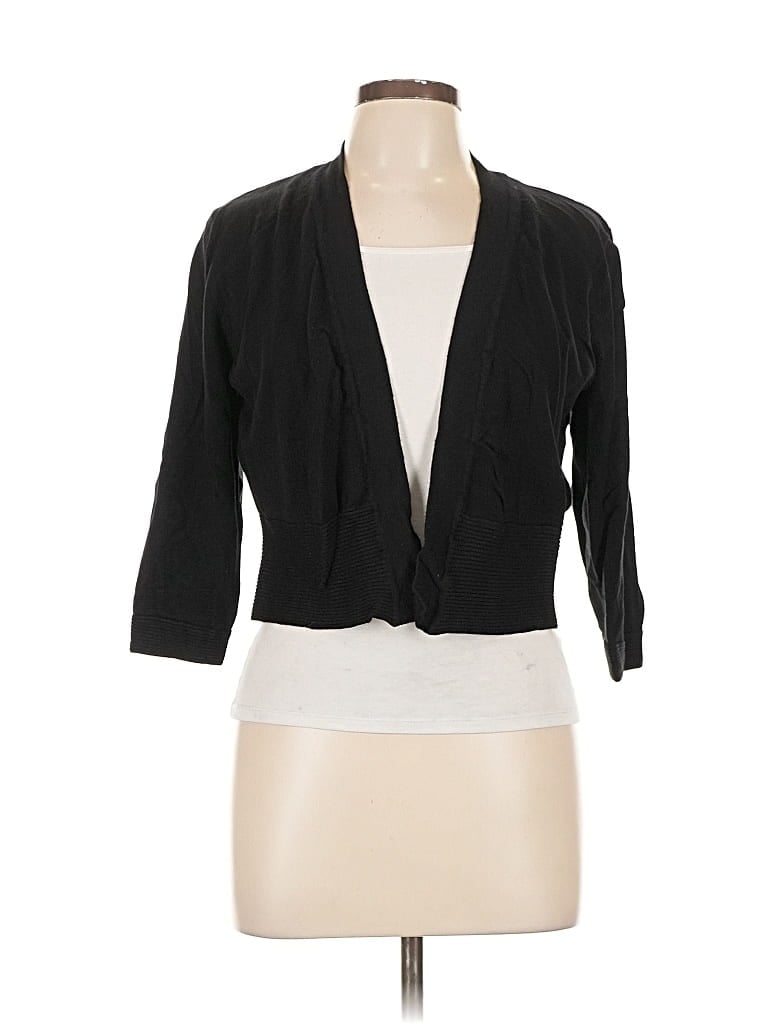 Pre-owned Grace Cardigan Sweater In Black