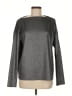 Worth New York Metallic Gray Long Sleeve Top Size M - photo 1