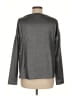 Worth New York Metallic Gray Long Sleeve Top Size M - photo 2