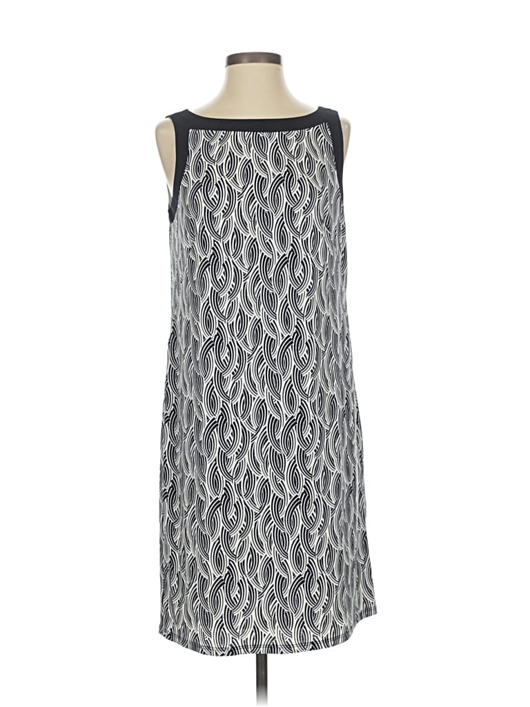 Pre-owned Ann Taylor Factory Casual Dress In Gray