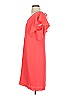 Assorted Brands 100% Polyester Solid Orange Pink Casual Dress Size XXS (estimated) - photo 5