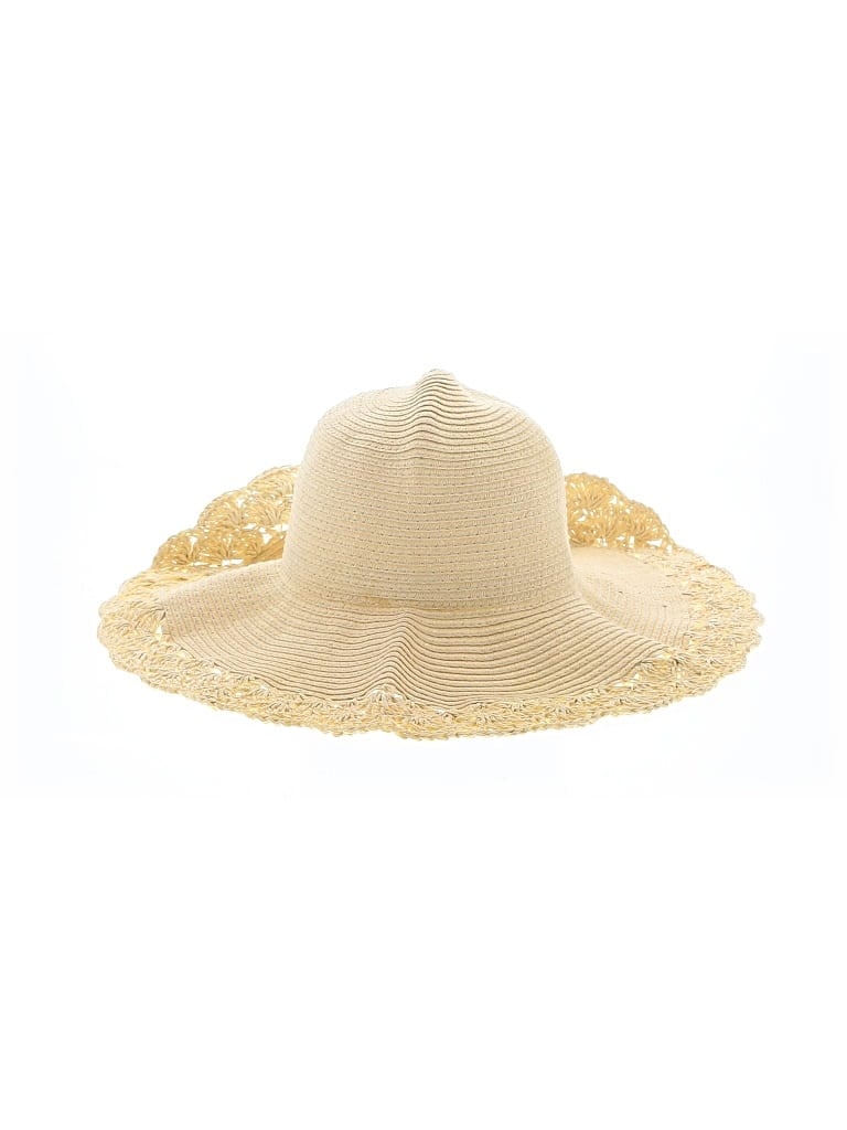 Pre-owned Forever 21 Sun Hat In Yellow