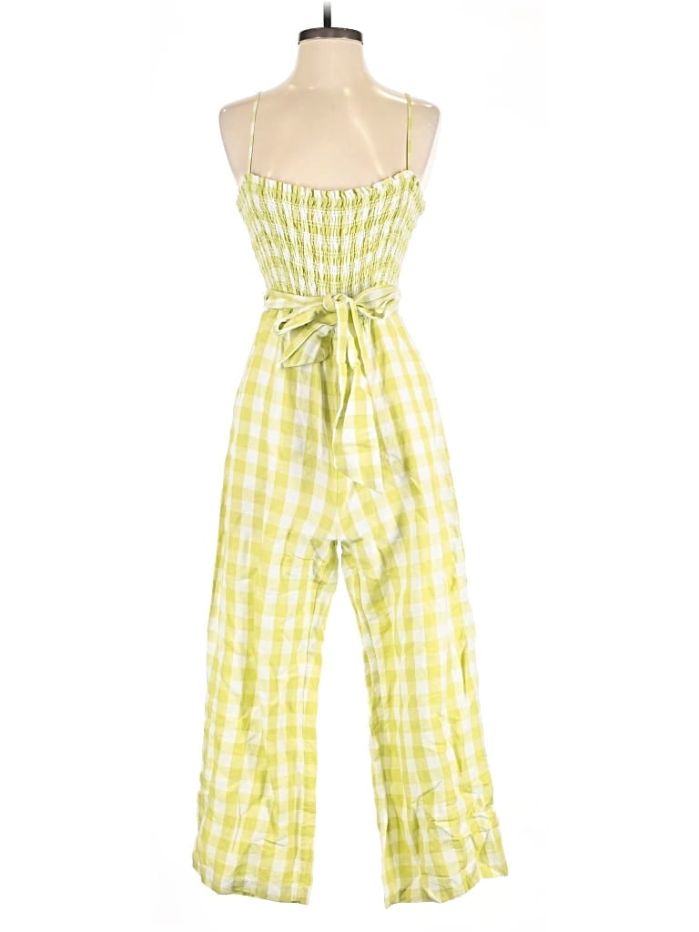 Pre-owned House Of Harlow 1960 Jumpsuit In Yellow