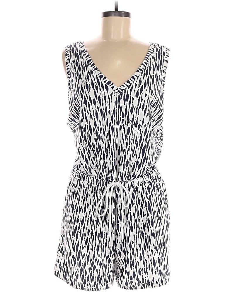 Pre-owned Lou & Grey Romper In Blue