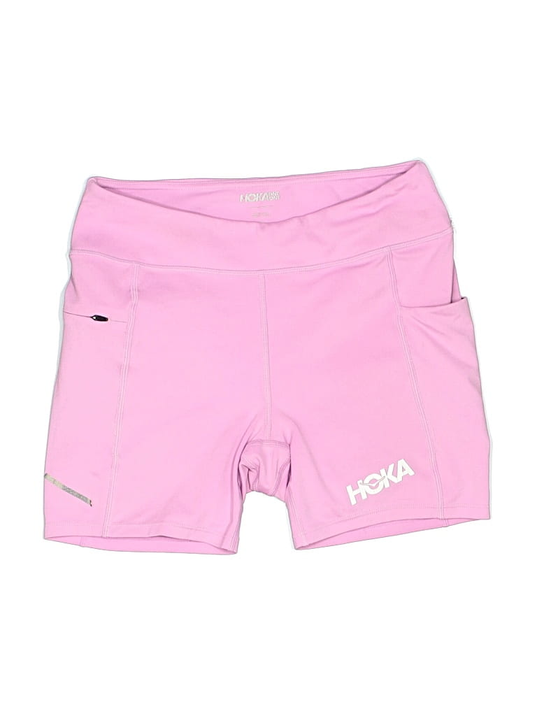 Pre-owned Hoka Athletic Shorts In Pink