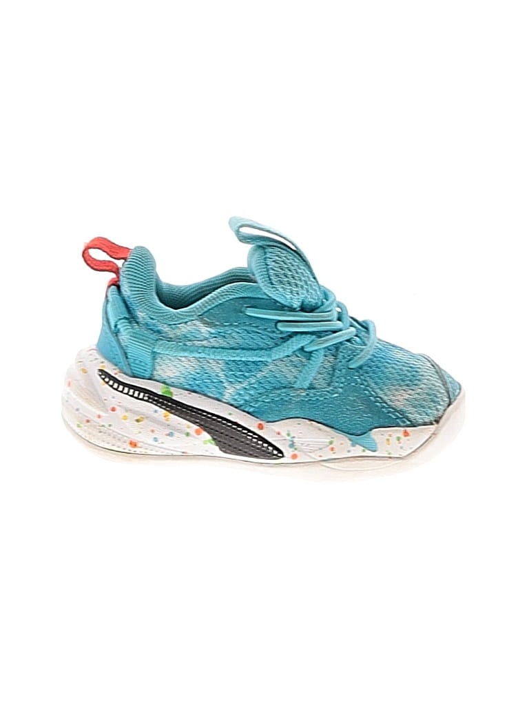 Pre-owned Puma Kids' Sneakers In Blue