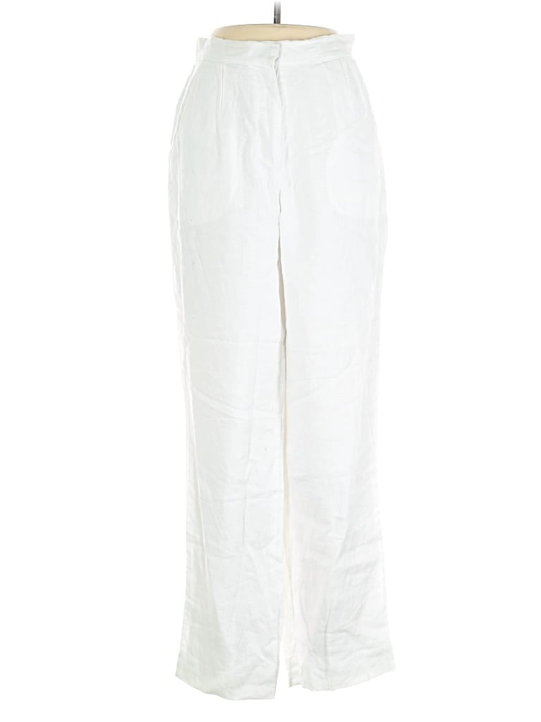 Pre-owned Rhythm Linen Pants In White