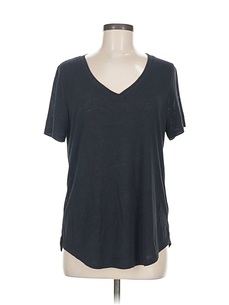 Pre-owned Athleta Short Sleeve T-shirt In Gray