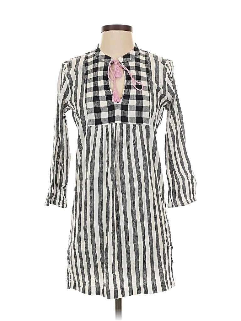 Pre-owned J. By J.crew 3/4 Sleeve Blouse In Silver