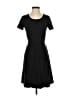 Theory Solid Black Casual Dress Size S - photo 1