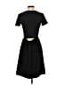 Theory Solid Black Casual Dress Size S - photo 2