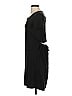 Theory Solid Black Casual Dress Size S - photo 5