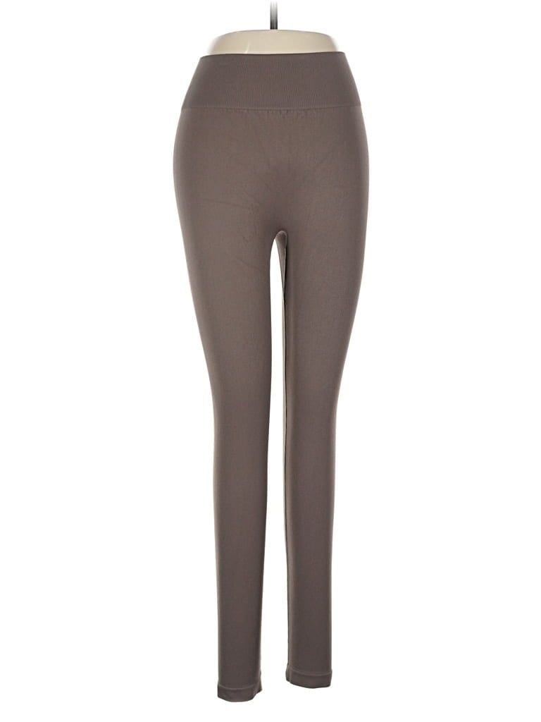 Pre-owned Oqq Active Pants In Brown