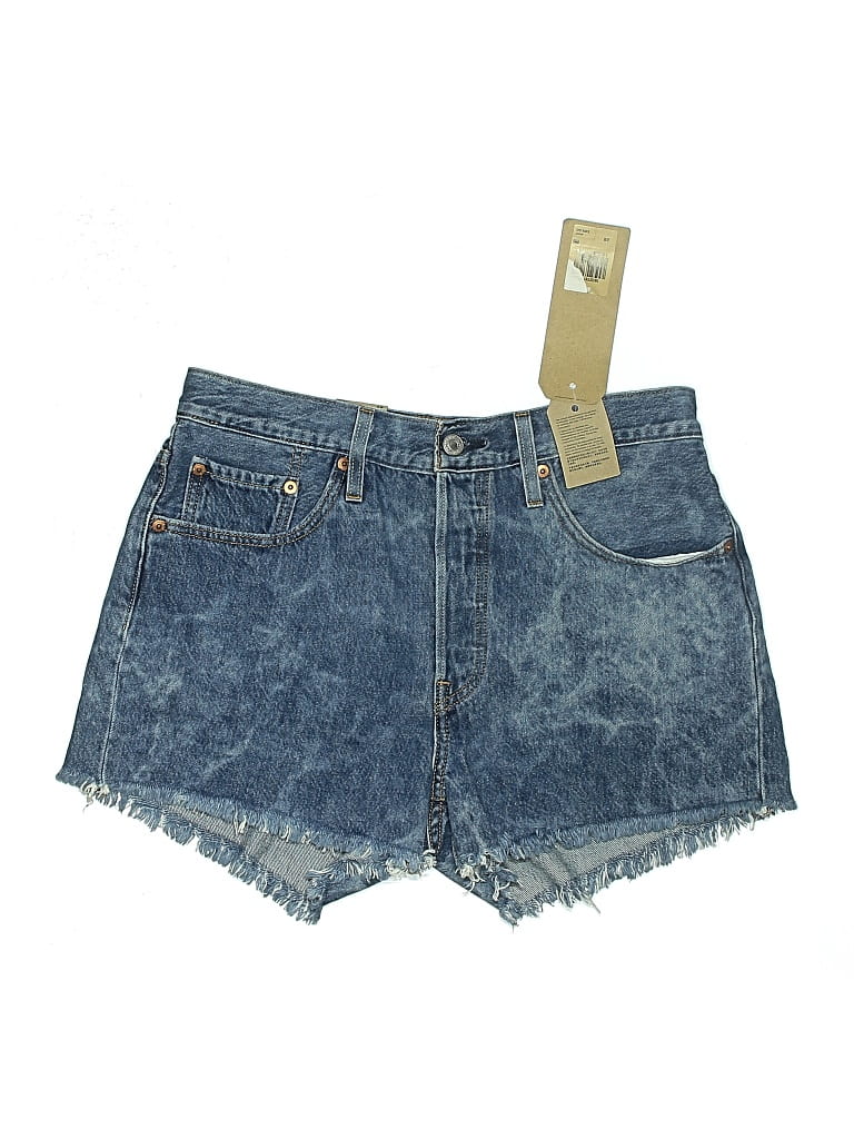 Pre-owned Levi's Denim Shorts In Blue