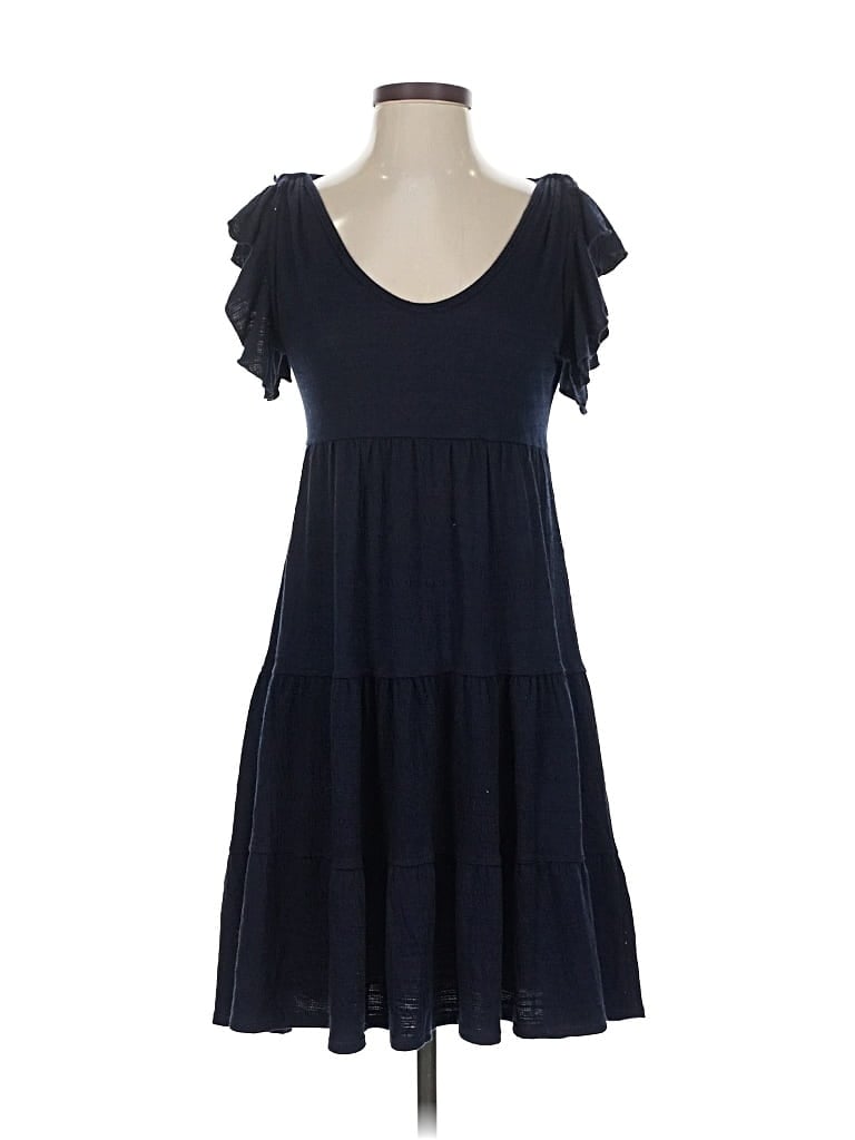 Pre-owned Max Studio Casual Dress In Blue