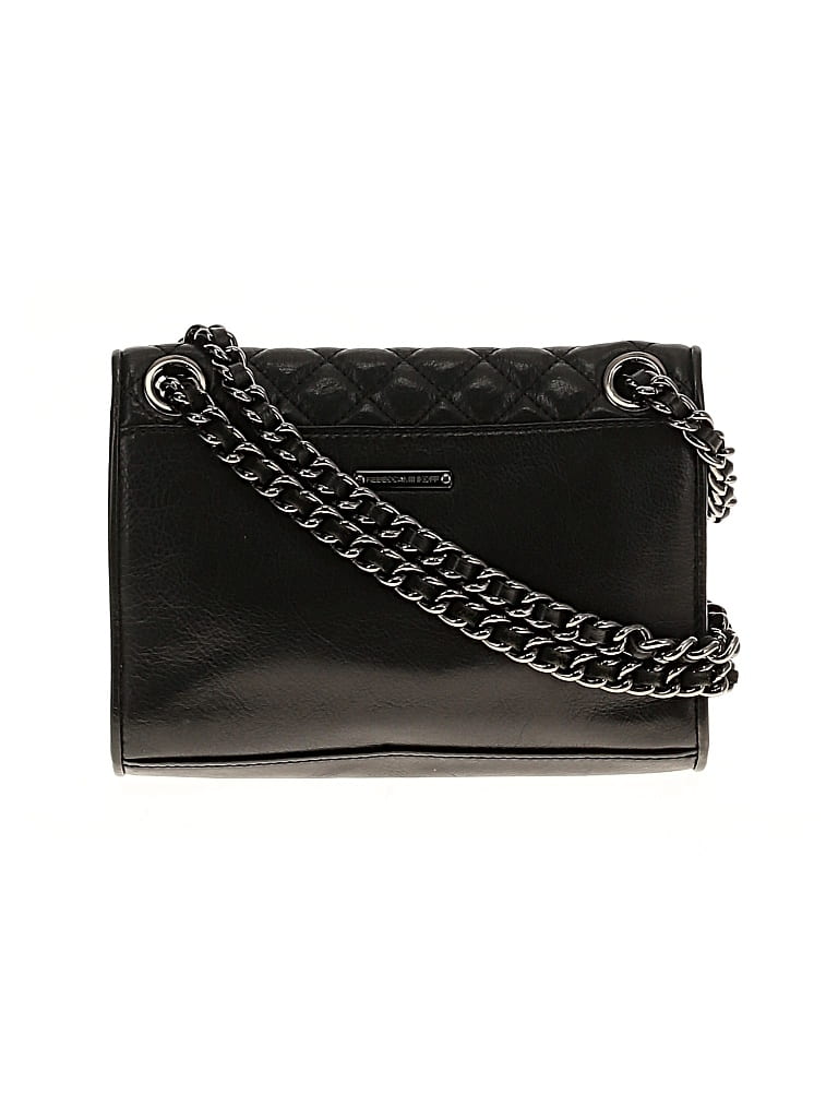 Pre-owned Rebecca Minkoff Leather Clutch In Black