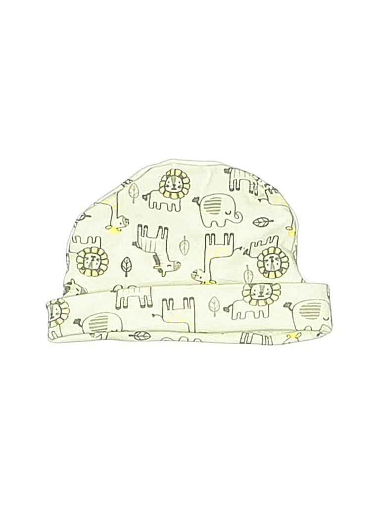 Pre-owned Assorted Brands Babies' Beanie Hat In White