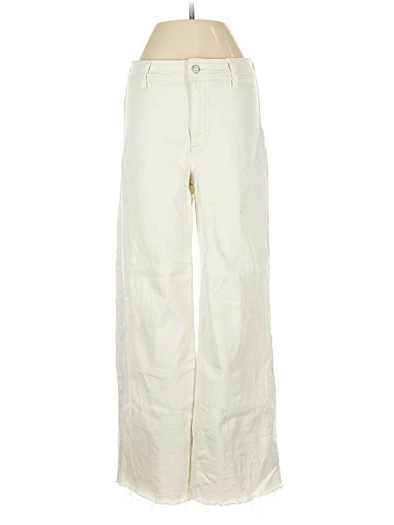 Pre-owned Mng Jeans In White
