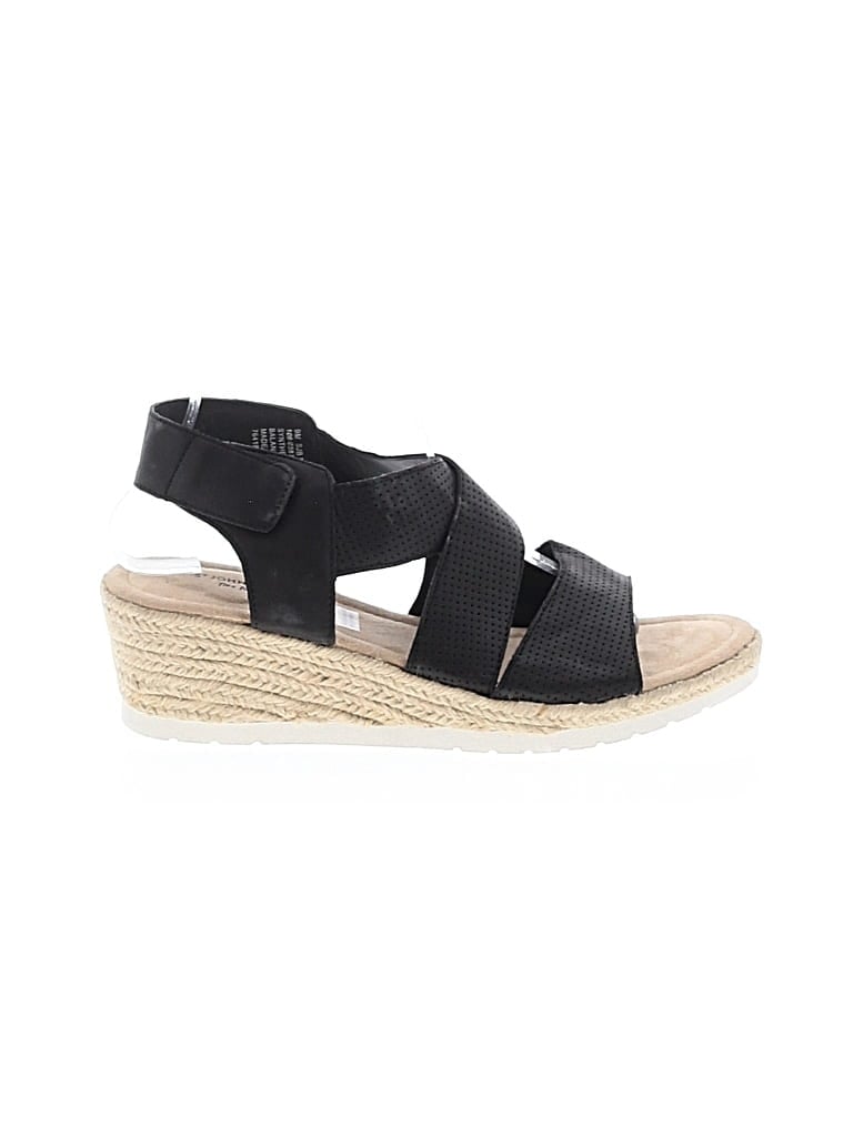 Pre-owned St. John's Bay Wedges In Black