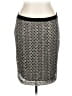 Sunny Leigh 100% Polyester Tweed Silver Formal Skirt Size XL - photo 1
