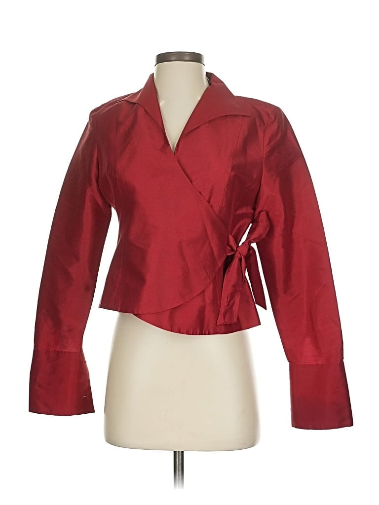 Pre-owned Kate Hill Jacket In Red
