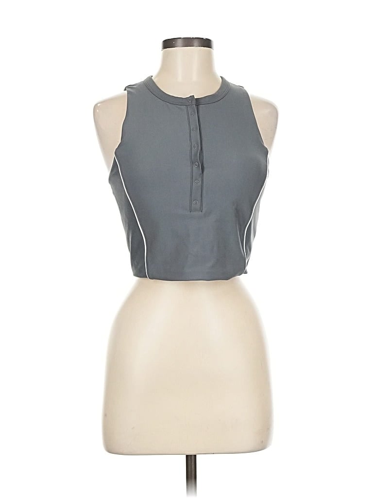 Pre-owned Ypb Sleeveless Blouse In Gray