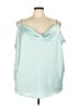 Torrid Teal Sleeveless Blouse Size 5X Plus (5) - photo 1