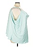 Torrid Teal Sleeveless Blouse Size 5X Plus (5) - photo 4