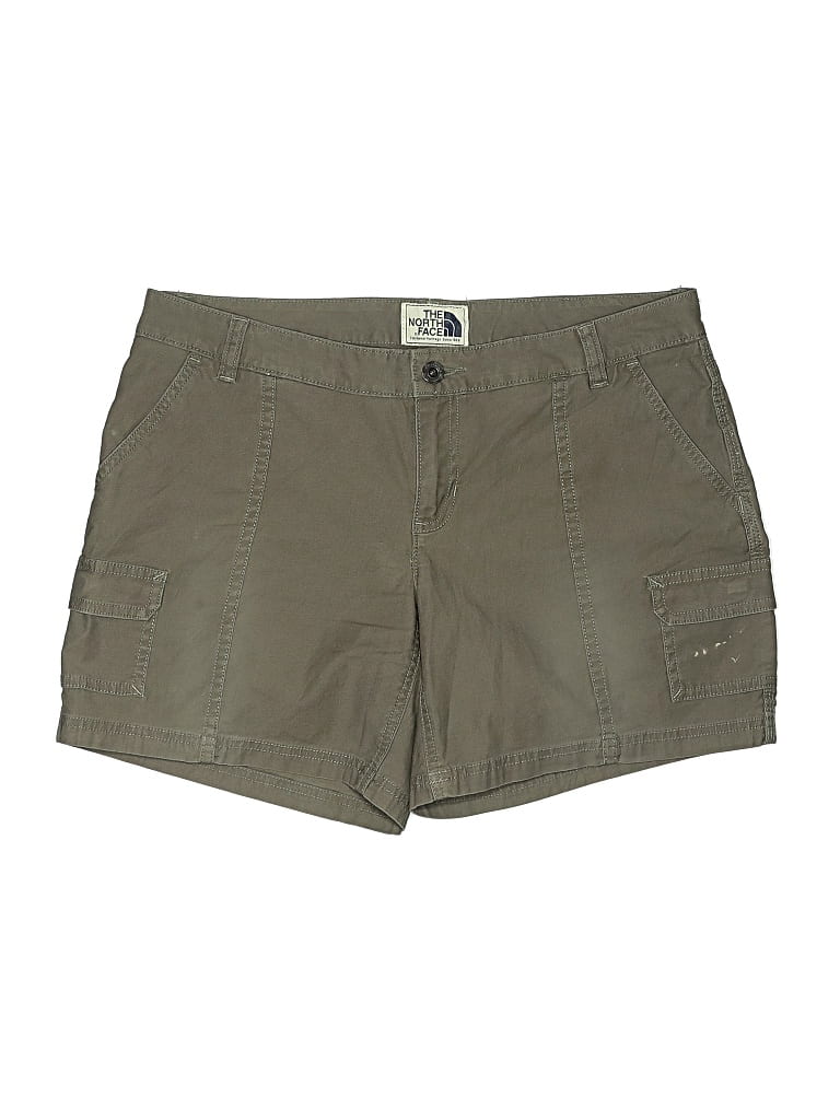 Pre-owned The North Face Khaki Shorts In Brown