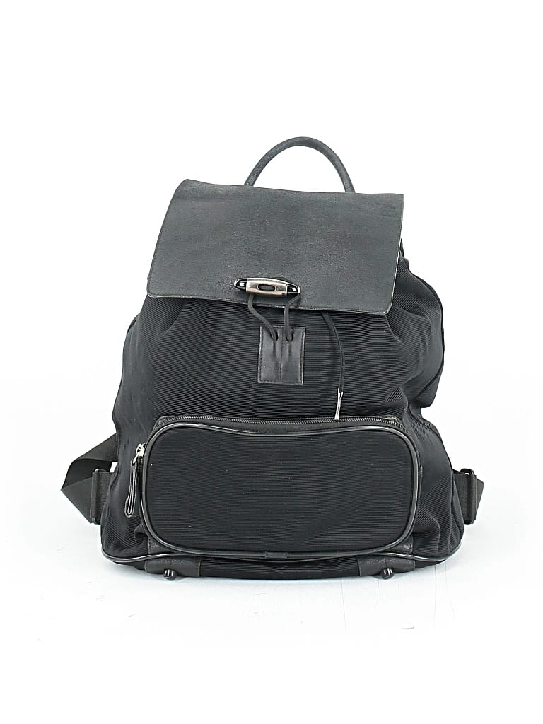 Pre-owned Montblanc Backpack In Black