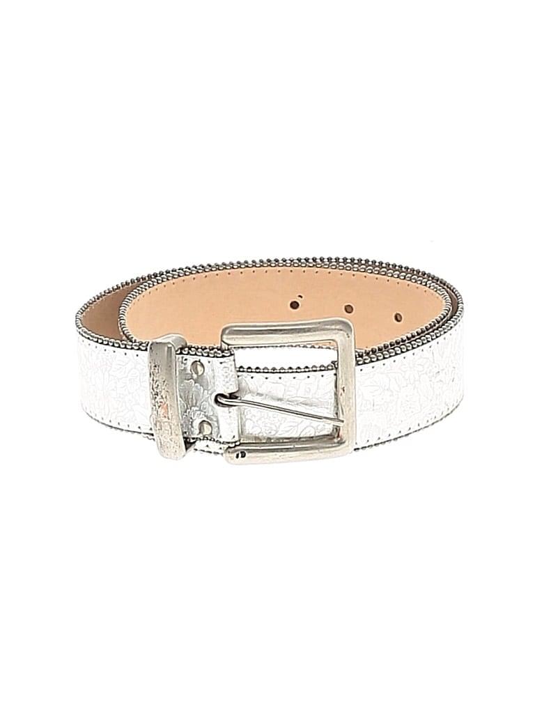 Pre-owned Unbranded Belt In Silver