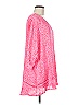 Unbranded 100% Polyester Pink 3/4 Sleeve Blouse Size M - photo 4