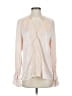 Paige 100% Polyester Ivory Long Sleeve Blouse Size S - photo 1