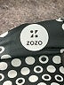Zozo Polka Dots Silver Black Leggings Size 34 waist - photo 7